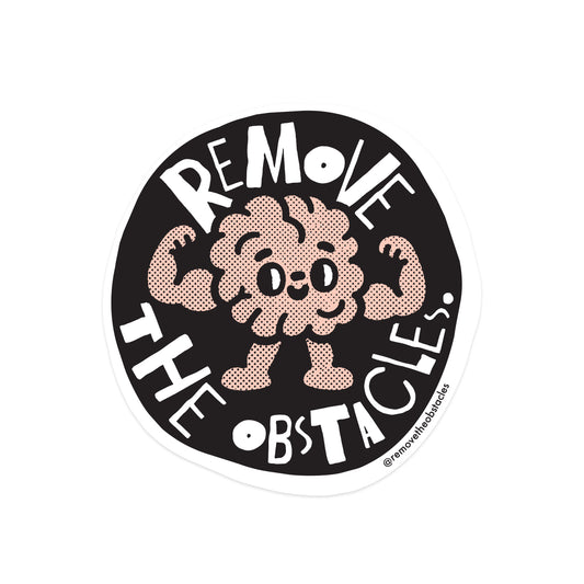Remove the Obstacles Sticker